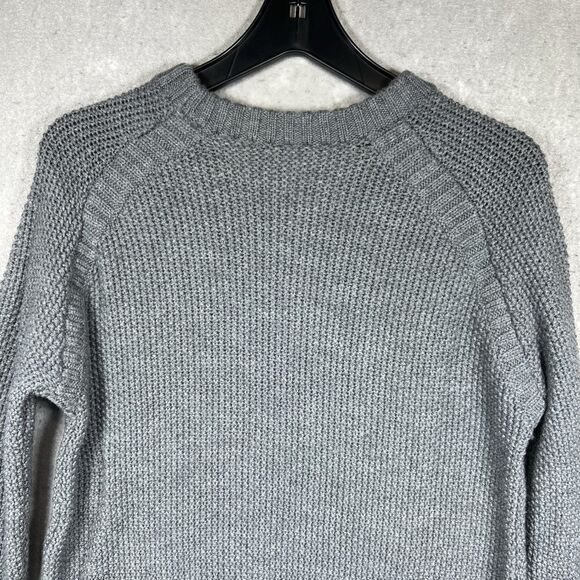 Lululemon Sweater Sunshine Coast Gray Women’s 10 Thumbholes Rayon Wool Blend - Picture 8 of 10